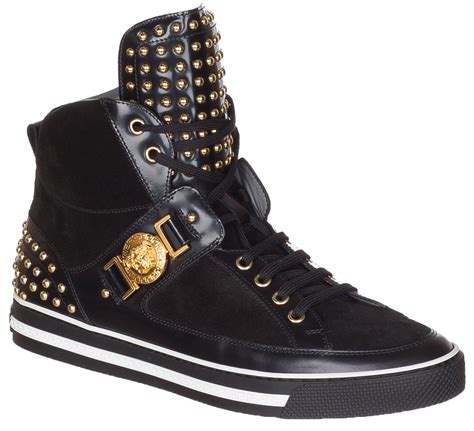 versace sneaker high herren|high top versace sneakers men.